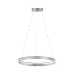Paul Neuhaus LED Hängelampe Ring Ø59 cm 4550 lm dimmbar in Stahl< Hängelampen|Bürolampen