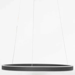 Hängelampen|Led Lampen*Steinhauer LED Hängelampe Schwarz Ø60 cm rund 42 W 2700 K stilvoll