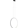 Hängelampen|Led Lampen*Nowodvorski LED Hängelampe Schwarz 3000 K 660 lm Metall Ø 60 cm Ring