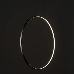 Hängelampen|Led Lampen*Nowodvorski LED Hängelampe Schwarz 3000 K 660 lm Metall Ø 60 cm Ring