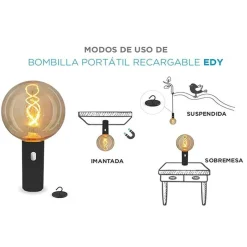 Metall Lampen|Hängeleuchten Außen*Newgarden LED Hängeleuchte Akku Dimmer Fernbedienung IP54 2200 K Schwarz