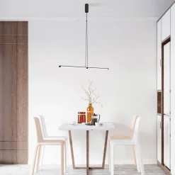 Hängelampen|Led Lampen*Maytoni LED Hängeleuchte Glas Aluminium Farbwechsel 3000-6000 K