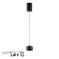 Just Light LED Hängeleuchte Metall warmweiß 3000 K 800 lm Schwarz< Hängelampen|Led Lampen