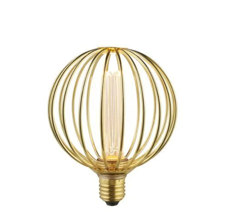 Searchlight LED Leuchtmittel dimmbar E27 1800 K warmweiß 120 lm Ø 12,5 cm - LM176< Leuchtmittel