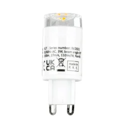 Nowodvorski LED Leuchtmittel G9 3000 K 3W H: 52 mm - LM139< Leuchtmittel