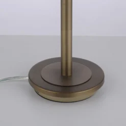 Wohnzimmerlampen|Schlafzimmer Lampen*Paul Neuhaus LED Nachttischleuchte dimmbar Touch Alabasterglas 28 cm