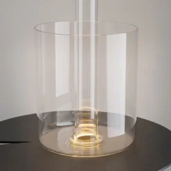 Maytoni LED Nachttischleuchte Glas dimmbar Touch Funktion rund< Led Lampen|Tischlampen