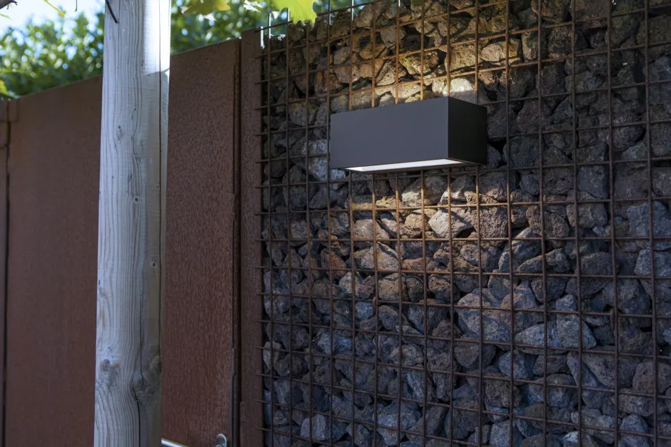 Eco-Light LED Outdoor Wandlampe Anthrazit 4000 K IP54 Up Down< Metall Lampen|Led Außenleuchten