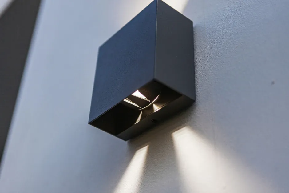 Eco-Light LED Outdoor Wandleuchte Aluminium 4000 K IP54 Up Down< Metall Lampen|Led Außenleuchten