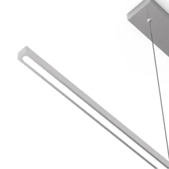 Hängelampen|Led Lampen*Steinhauer LED Pendelleuchte in Stahl L:114 cm 20 W 2700 K Modern