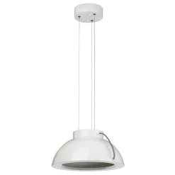 Hängelampen|Led Lampen*Elstead LED Pendelleuchte KOPPLA Weiß Ø35cm dimmbar Lampe