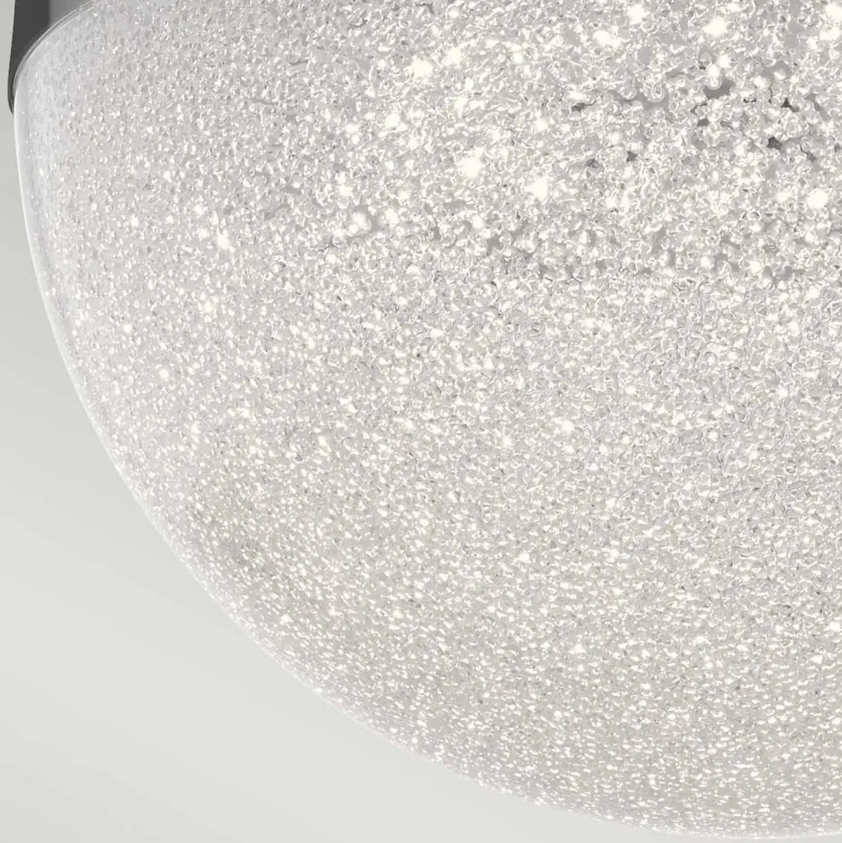 Hängelampen|Led Lampen*Elstead LED Pendelleuchte Kugel Ø 20 cm 3000 K in Chrom