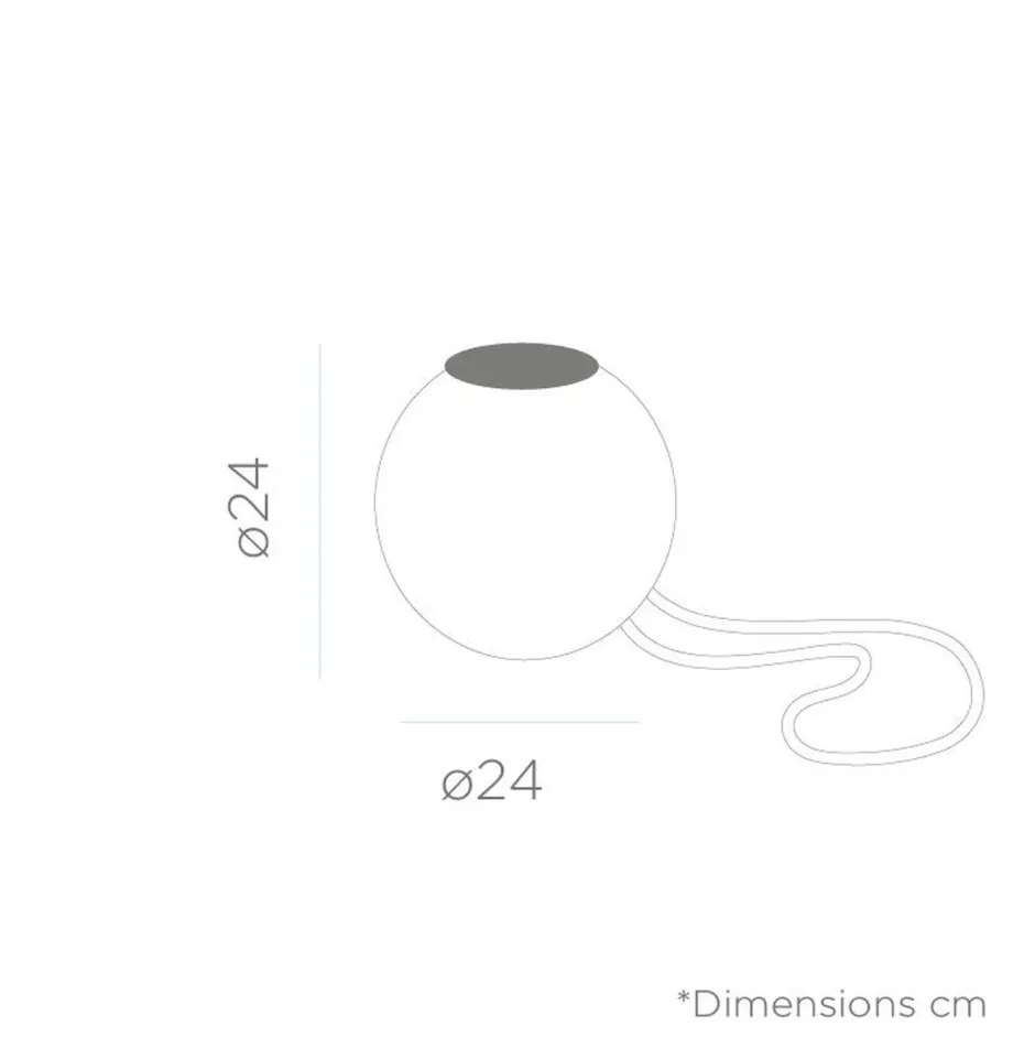 Metall Lampen|Kugellampen*Newgarden LED Pendelleuchte Kugel dimmbar RGBW IP65 Ø 24 cm Outdoor