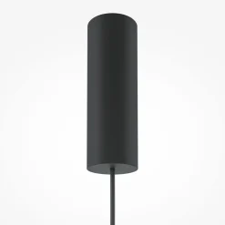 Hängelampen|Led Lampen*Maytoni LED Pendelleuchte Metall Rauchglas H: max. 348 cm BRUNO