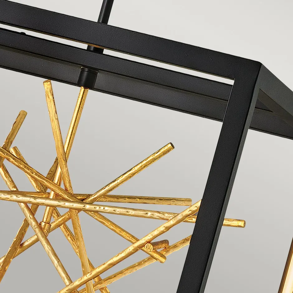 Elstead LED Pendelleuchte Metall B: 51 cm H: max. 143,1 cm< Hängelampen|Led Lampen