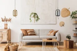 Searchlight LED Pendelleuchte schmal Ø 18 cm H: max. 1,5 m verstellbar< Hängelampen|Led Lampen