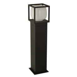 Searchlight LED Pollerleuchte 65 cm IP54 Schwarz Weiß 3000 K 746 lm< Wegeleuchten|Moderne Außenleuchten