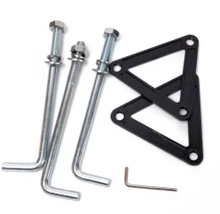 Wegeleuchten|Led Außenleuchten*SU-MA LED Pollerleuchte Aluminium in Dunkelgrau IP65 98 cm