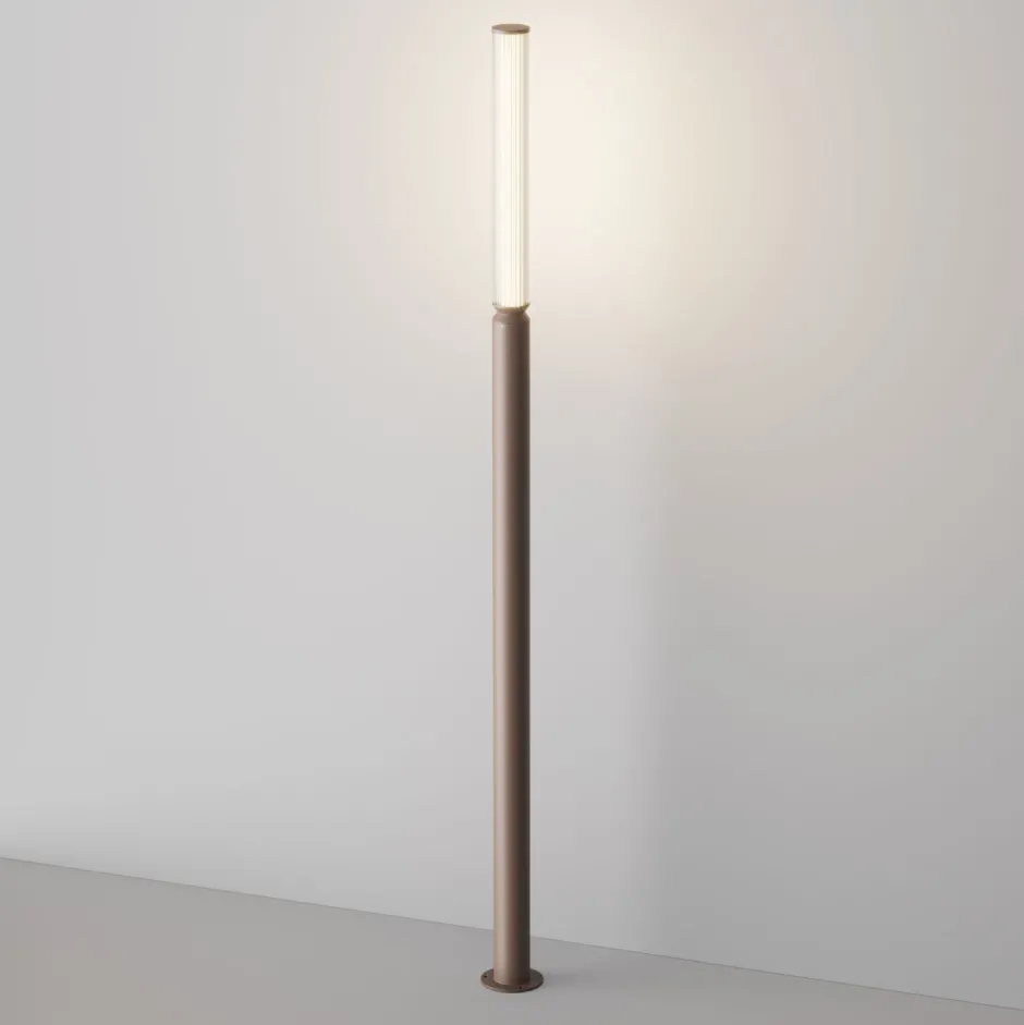 Maytoni LED Pollerleuchte Aluminium Glas 198,6 cm hoch IP65< Wegeleuchten|Led Außenleuchten