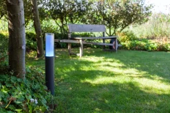 Eco-Light LED Pollerleuchte Aluminium RGB H:59 cm IP44 500 lm< Metall Lampen|Wegeleuchten