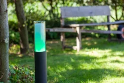 Eco-Light LED Pollerleuchte Aluminium RGB H:59 cm IP44 500 lm< Metall Lampen|Wegeleuchten