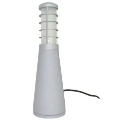 Elstead LED Pollerleuchte IP54 37cm Aluminium Modern in Silber< Außenleuchten Antik|Moderne Außenleuchten