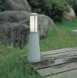 Elstead LED Pollerleuchte IP54 37cm Aluminium Modern in Silber< Außenleuchten Antik|Moderne Außenleuchten