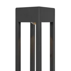 Maytoni LED Pollerleuchte Metall IP65 100 cm Graphit eckig< Metall Lampen|Wegeleuchten