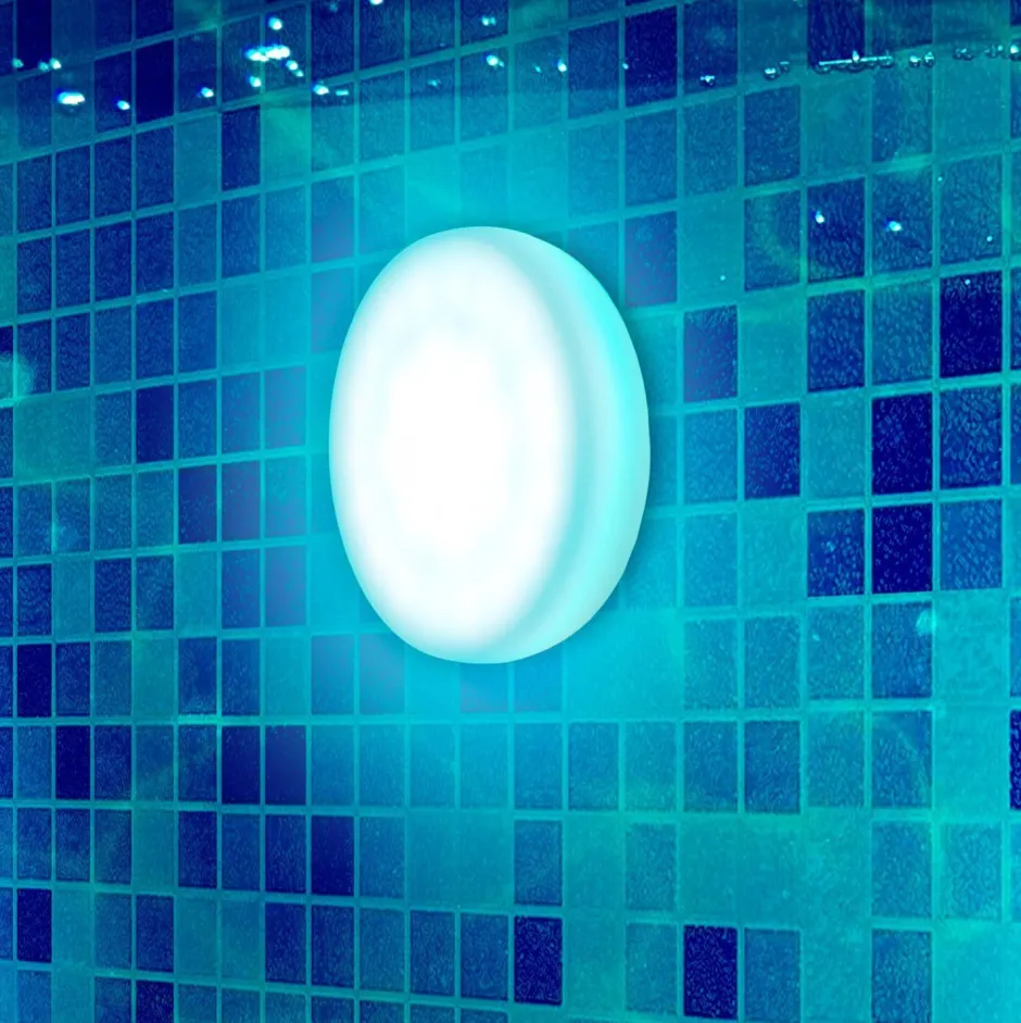 Kabellose Und Akku-Leuchten|Dekolampen Außen*Newgarden LED Poolleuchte ohne Bohren Farbwechsel dimmbar IP68 Ø 12 cm