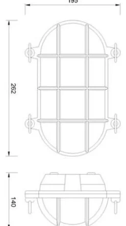 Laura Suardi LED Schiffslampe echtes Messing Maritim IP54< Außenleuchten Antik|Außenleuchten Messing