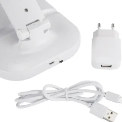 Strühm LED Schreibtischlampe Dimmer Touch Farbwechsel 32,3 cm Weiß<Kinder Kinderzimmerlampen|Kinderlampen