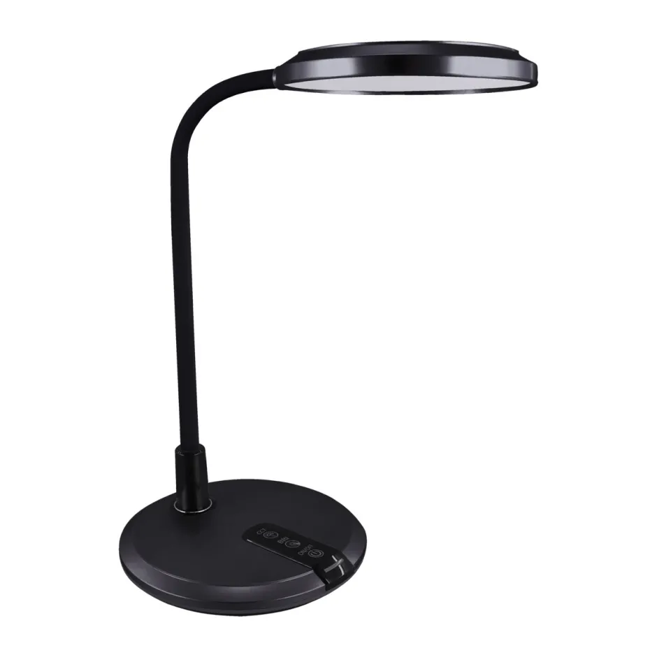 Strühm LED Schreibtischlampe Farbwechsel Touch Dimmer 40 cm Schwarz< Led Lampen|Tischlampen