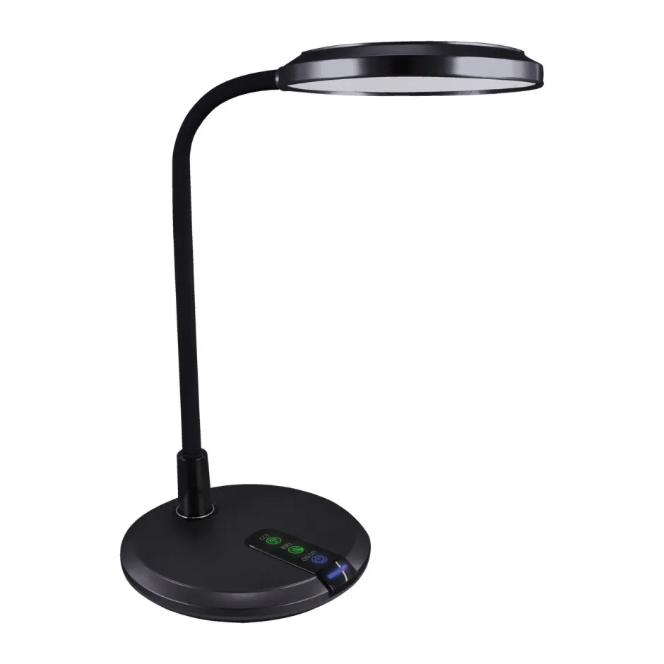 Strühm LED Schreibtischlampe Farbwechsel Touch Dimmer 40 cm Schwarz< Led Lampen|Tischlampen