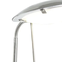 Nachttischlampen|Schreibtischlampen*Steinhauer LED Schreibtischlampe Metall Glas 46 cm 2700 K dimmbar