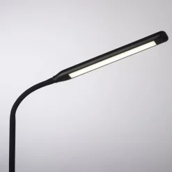 Just Light LED SchreibTischlampe Schwarz Touch 64 cm 6 W flexibel< Bürolampen|Schlafzimmer Lampen