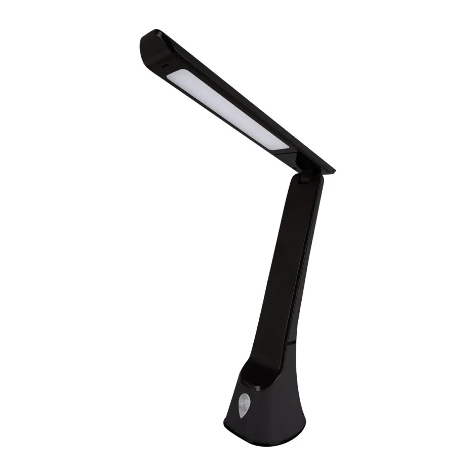 Led Lampen|Tischlampen*Strühm LED Schreibtischlampe Schwarz 29,5 cm Farbwechsel Dimmer