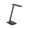 Bürolampen|Schlafzimmer Lampen*Just Light LED SchreibTischlampe Schwarz Touch 680 lm verstellbar