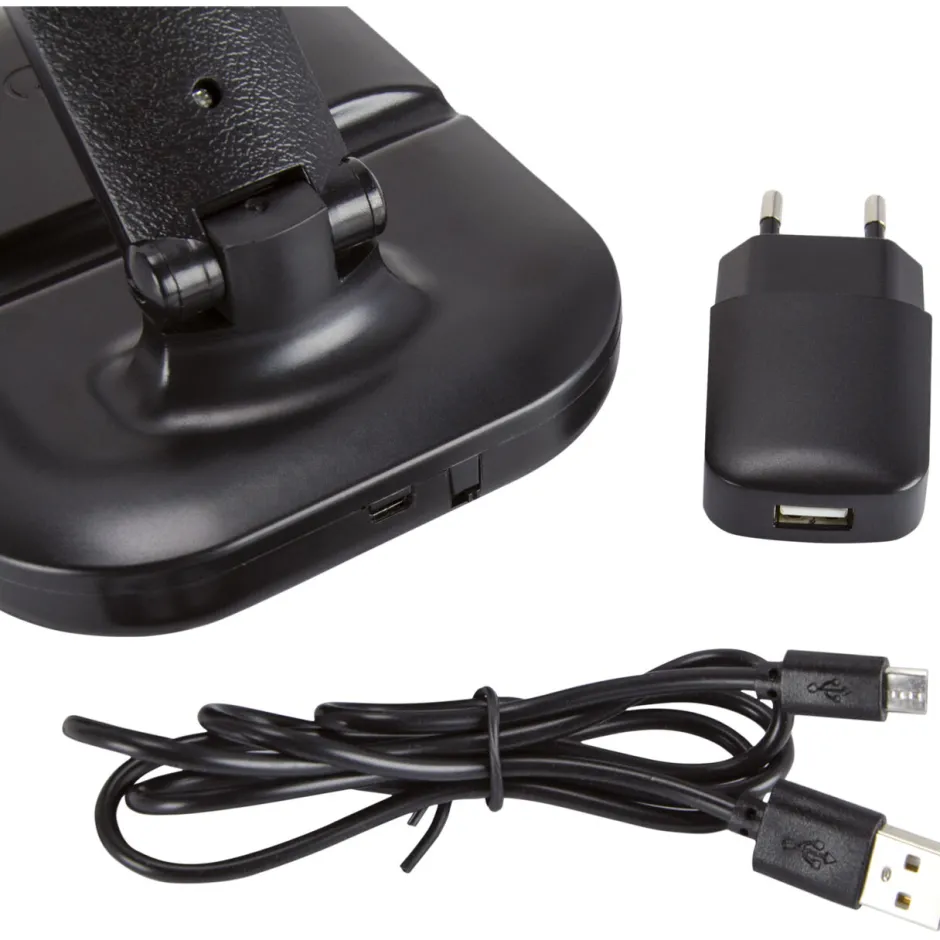 Strühm LED Schreibtischlampe Touch Dimmer Farbwechsel 32,3 cm Schwarz<Kinder Kinderzimmerlampen|Kinderlampen