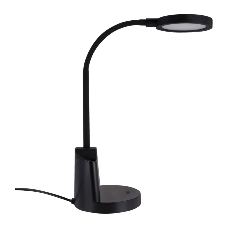 Strühm LED Schreibtischlampe Touch Dimmer Stiftehalter Flexarm 55,5 cm<Kinder Kinderzimmerlampen|Kinderlampen