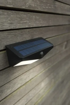 Solarleuchten|Led Außenleuchten*Eco-Light LED Solar Außenlampe Bewegungsmelder dimmbar IP44 4 W