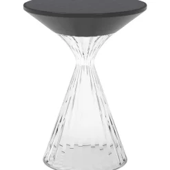 Eco-Light LED Solar Tischlampe IP54 20 cm 390 lm USB-C Schwarz< Solarleuchten|Led Außenleuchten