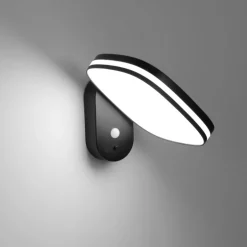 Eco-Light LED Solar Wandspot mit Bewegungsmelder 6 W verstellbar< Solarleuchten|Led Außenleuchten