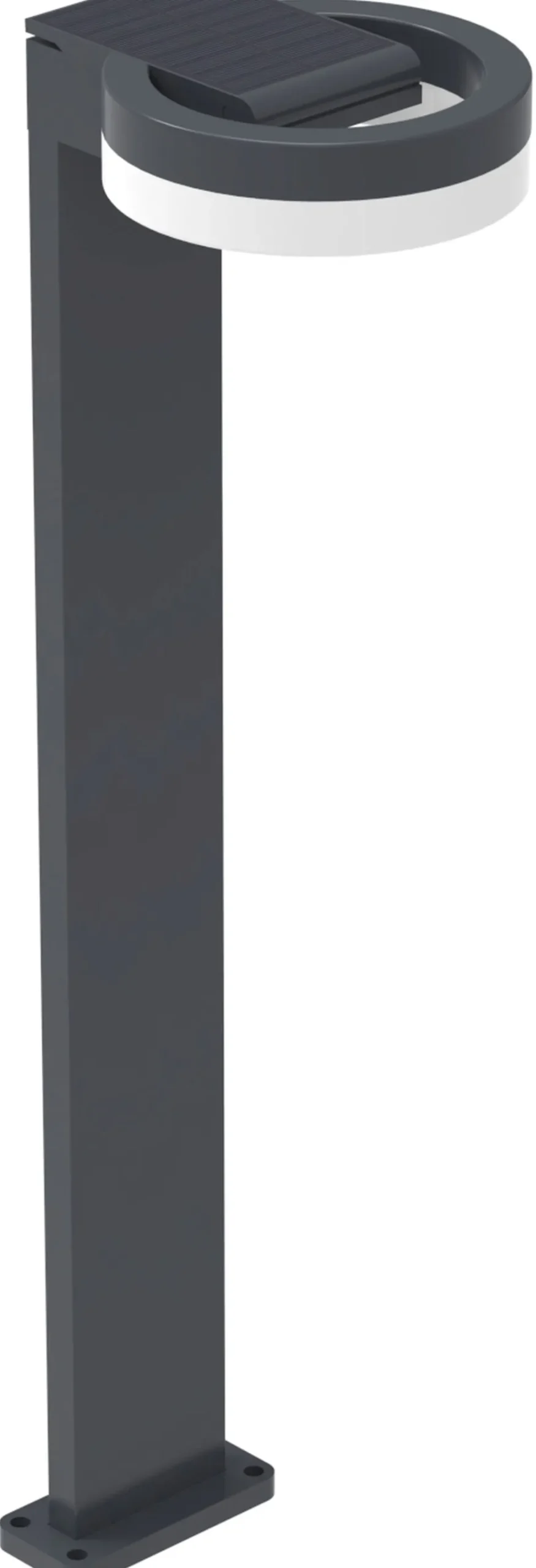 Eco-Light LED Solar Wegeleuchte Sensor Anthrazit IP54 12 W 74 cm< Metall Lampen|Solarleuchten