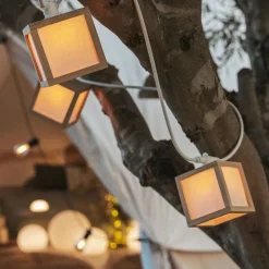 Newgarden LED Solarlichterkette IP44 Bambus 1800 K 5 m lang TAIYO< Außenlichterketten|Solarleuchten