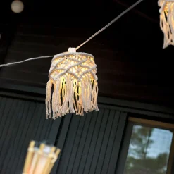 Newgarden LED Solarlichterkette 5m lang 2700 K warmweiß IP44 Weiß< Außenlichterketten|Solarleuchten