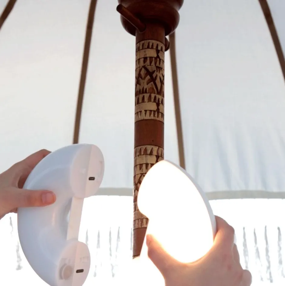 Leuchtmittel|Kabellose Und Akku-Leuchten*Newgarden LED Sonnenschirmleuchte Ø 20 cm Farbwechsel RGBWW Akku