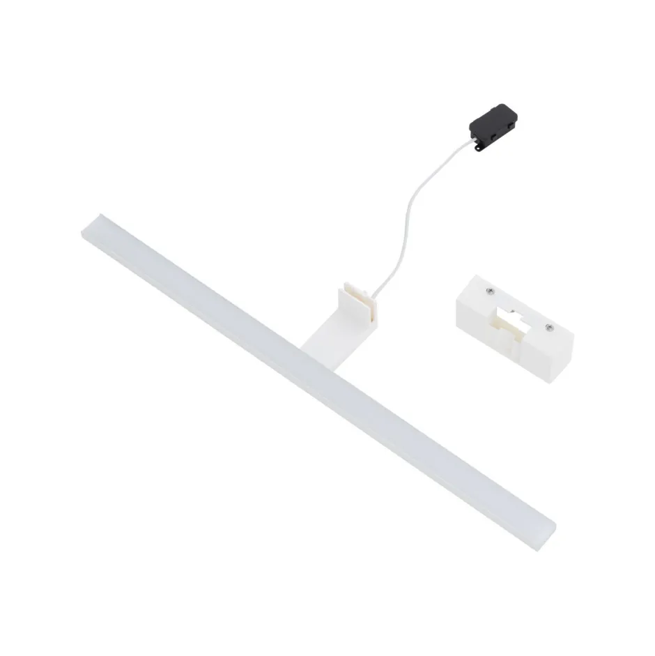 Led Lampen|Wandleuchten*Nowodvorski LED Spiegelleuchte 4000 K 950 lm IP44 Weiß B: 60 cm