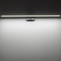 Nowodvorski LED Spiegelleuchte IP44 Schwarz 4000 K neutralweiß< Wohnzimmerlampen|Metall Lampen