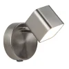 Searchlight LED Spot Lampe Wand in Silber matt 3000 K 354 lm Metall< Wohnzimmerlampen|Bürolampen