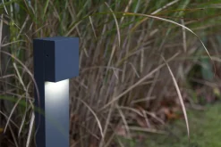 Eco-Light LED Stehlampe außen Aluminium IP54 10 W 65 cm Anthrazit< Metall Lampen|Wegeleuchten